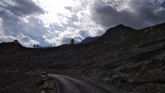 Leh Ladakh Bike Trip, Diskit Monestry