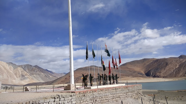 Leh Ladakh Bike Trip, Pangong Lake